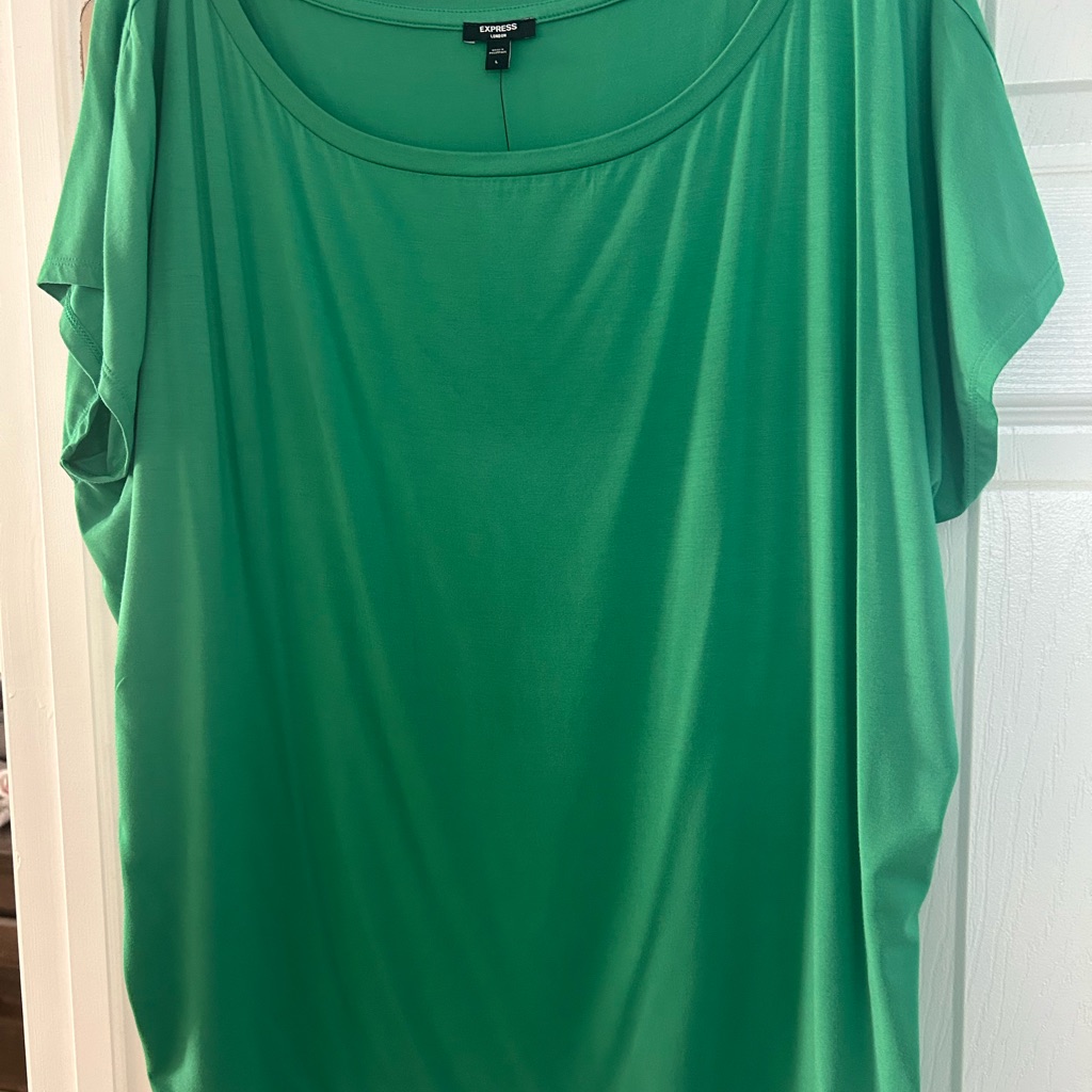 Brand New Express Brand Boat Neck Tee